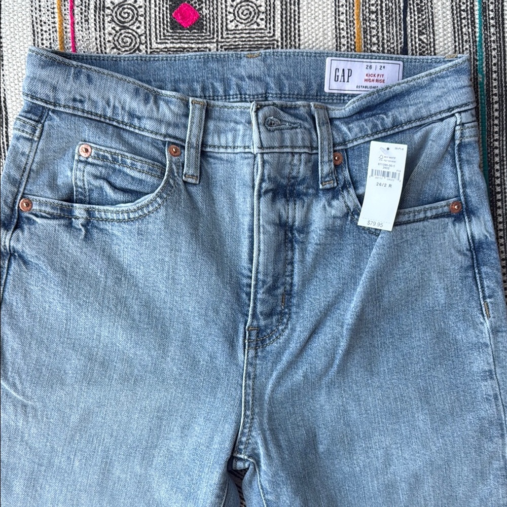 GAP Blue High Rise Jeans Classic Style